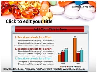 Medicinal Pregnancy Pills Powerpoint Template