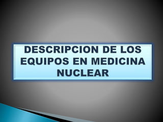 Medicina nuclear