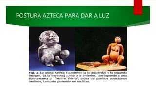 POSTURA AZTECA PARA DAR A LUZ
 
