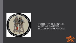 INSTRUCTOR: RONALD
VARELAS RAMIREZ
TEC. APH//ENFERMERIA
 