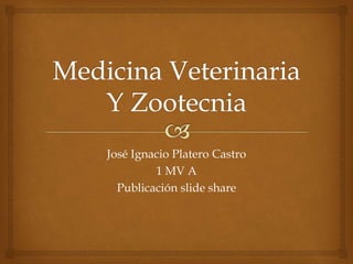 José Ignacio Platero Castro
1 MV A
Publicación slide share
 
