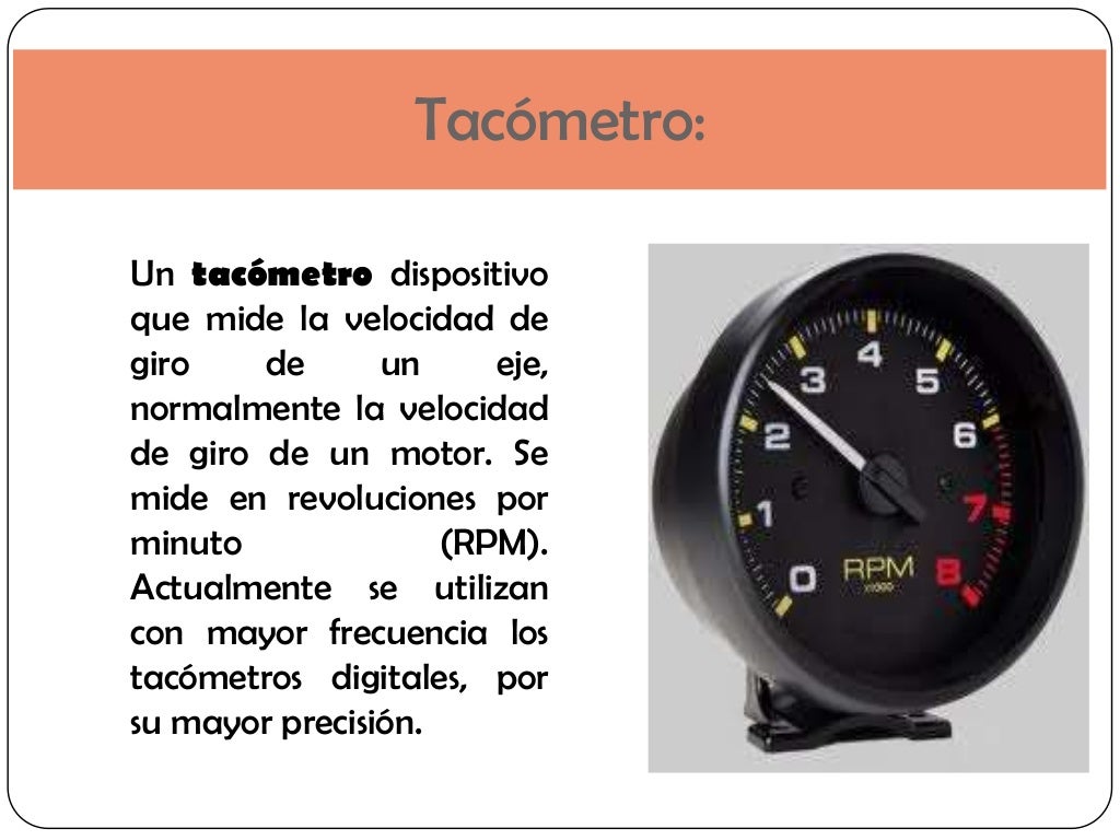 Medición de la velocidad