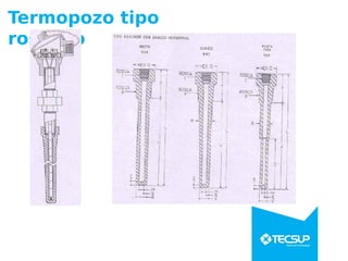 Termopozo tipo
roscado
 