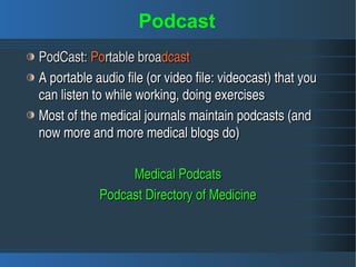 Top Podcasts
ACC Conversations with Experts
Journal of the American Medical Association
New England Journal of Medicine
La...