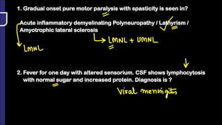 Gradual Paralysis Medicine-Oneliners 3rd Marchmmmm........ | PDF