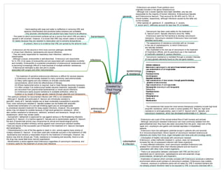 enterococcus
[created by
Paul Young
02/10/07]
general:
- Enterococci are enteric Gram-positive cocci
originally included in the genus Streptococcus.
- Although over a dozen species have been identified, only two are
responsible for the majority of human infections, Enterococcus faecalis
and Enterococcus faecium. They account for 85–90% and 5–15% of
clinical isolates, respectively, although infections caused by the latter are
on the increase.
- Other species (E. gallinarum, E. casseliflavus, E. durans,
E. avium and E. raffinosis) account for less than 5% of isolates
epidemiology
& resistance
- Vancomycin has been used widely for the treatment of
E. faecium and E. faecalis infections since the 1980s.
- Enterococci were the first bacteria to develop vancomycin
resistance. Vancomycin-resistant Enterococci have now been
identified world-wide.
- The appearance of resistance coincides with an increase
in the use of cephalosporins, to which Enterococci
are naturally resistant.
- Also implicated is the oral use of vancomycin in the treatment
of Clostridium difficile, and its parenteral use in the treatment
of methicillin-resistant S. aureus infections.
- Vancomycin resistance is mediated through a complex interplay
of many genetic elements found on the van gene clusters
colonisation
& infection
- Enterococci are a part of the normal enteral flora of both humans and animals
- Although vancomycin-resistant Enterococci are most commonly isolated from the
gastrointestinal tract, they have also been recovered from the groin, intact skin of the
upper arm, oropharynx and gastric and tracheal aspirates in hospitalised
patients.
- Enterococci have low pathogenic potential except in patients who are severely
ill or immunocompromised. Hence reports of vancomycin resistant enterococcal
infections are mainly from ICUs, organ transplant and renal units and oncology wards.
- Colonisation of healthy individuals with vancomycin resistant
Enterococci, unlike methicillin-resistant S. aureus, does not necessarily
increase the risk of subsequent infection with these organisms.
- In many affected institutions, most vancomycin-resistant Enterococci are
isolated from colonised rather than infected patients and are found in
association with other more virulent organisms.
- There is an association between colonisation with VRE and the oral or
parenteral use of vancomycin, cephalosporins and anti-anaerobic drugs
(metronidazole, clindamycin and imipenem).
- Eradication of species which normally compete with Enterococci produces a selective
environment where small numbers of vancomycin-resistant Enterococci may multiply.
- However, exposure to antibiotics alone will not select for VRE if resistant bacteria are
not already present therefore need to be exposed to VRE to become colonised with it
transmission
- Hand-washing with soap and water is ineffective in removing VRE and
aqueous chlorhexidine and povidone-iodine solutions are unreliable.
- Only alcoholic chlorhexidine and alcohol have been found to be effective
- The extent to which environment surfaces act as a source from which VRE are able to
spread is still uncertain. However, it is known that VRE may remain viable on surfaces
for weeks because they are resistant to desiccation and to extreme temperatures
- At present, there is no evidence that VRE are spread by the airborne route
infections
- Enterococci are the second or third most common pathogen identified
in urinary tract infections, bacteraemia and wound infections.
- They are rarely responsible for respiratory tract infections, cellulitis or
osteomyelitis.
- Although unusual, endocarditis is well-described. Enterococci are responsible
for 5–15% of all cases of endocarditis and are associated with considerable morbidity
and mortality. Endocarditis is a potential complication of enterococcal bacteraemia and
is becoming increasingly difficult to treat because of multiple antibiotic resistances.
- Enterococcal meningitis is also rare and is usually
associated with surgery and other instrumentation
antimicrobial
therapy
- The treatment of sensitive enterococcal infections is difficult for several reasons:
(i) Enterococci are intrinsically resistant to many commonly used antimicrobials.
(ii) Many useful agents are only inhibitory at clinically unachievable
concentrations, which limits the effectiveness of therapy.
(iii) Where bactericidal action is required, dual or triple therapy becomes necessary.
It is often unclear if an enterococcal isolate requires treatment, especially if isolates
are recovered from polymicrobial bacteraemias or mixed wound infections
(iv) Enterococci easily acquire resistance to available antibiotics, either by
mutation or by receipt of foreign genetic material through plasmids and transposons.
- The resistances that cause the most severe therapeutic problems include high level
ampicillin resistance, which is seen in some isolates of E. faecium, high level
resistance to aminoglycosides, seen in both E. faecium and E. faecalis, and
vancomycin resistance, which has developed preferentially in E. faecium
- The optimum antibiotic for documented infection with VRE is not established
- Although E. faecalis and particularly E. faecium are intrinsically resistant to
penicillin, nearly all E. faecalis isolates are at least moderately susceptible to ampicillin
Thus, most vancomycin-resistant E. faecalis isolates can be treated with ampicillin.
- bactericidal combination of a cell wall inhibiting agent plus an aminoglycoside
is considered standard treatment for deep-seated infections. However, this synergistic
action may not always be suitable because of high-level gentamicin resistance, which
also confers resistance to tobramycin, netilmicin, amikacin and kanamycin, though not to
streptomycin, which may remain useful.
- Quinupristin / dalfopristin is approved for use against serious or life-threatening infections
caused by E. faecium. It is inactive against E. faecalis and is bacteriostatic against E. faecium;
the lack of bactericidal activity may compromise its clinical and bacteriological activity.
- Linezolid shows excellent inhibitory activity against most vancomycin-resistant isolates.
There are reports of the successful use of linezolid in the treatment of E. faecium meningitis
and bacteraemia
- Chloramphenicol is one of the few agents to retain in vitro activity against many strains of
multiply resistant E. faecium. It has been used with moderate success in the treatment of VRE
bacteraemia and remains a reasonable choice for the treatment of meningitis. However, two
factors may limit its clinical use. Firstly, resistance is increasing and secondly, there is a risk
the drug may cause fatal bone marrow suppression
- Nitrofurantoin is active against most Enterococci regardless of vancomycin resistance, and
it remains useful for the treatment of urinary tract infections
 