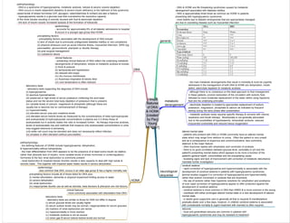 clinical
features
of DKA
& HONK
[created
by Paul
Young
01/12/07]
general
- DKA & HONK are life threatening syndromes caused by metabolic
derangement associated with diabetes mellitus
- DKA is approximately three times as common as HONK in patients
presenting with hyperglycaemic syndromes
- most deaths due to diabetic emergencies that are appropriately managed
are due to coexisting disease such as myocardial infarction
DKA
pathophysiology
- DKA is a syndrome of hyperglycaemia, metabolic acidosis, ketosis & severe volume depletion.
- DKA occurs in insulin dependent diabetics & severe insulin deficiency is the hallmark of this syndrome;
raised levels of stress hormones (GH, glucagon, catecholamines & cortisol) are also a feature
- hyperglycaemia results in a glucose load that overwhelms the resorptive capacity
of the renal tubules resulting in osmotic diuresis with fluid & electrolyte depletion
- the lack of insulin causes increased lipolysis & the formation of ketoacids
epidemiology
- accounts for approximately 6% of all diabetic admissions to hospital
& occurs in a younger age group than HONK
precipitating factors
- precipitating factors associated with the development of DKA include:
(i) lack of insulin due to previously undiagnosed diabetes mellitus or non-compliance
(ii) physical stressors such as acute infective illness, myocardial infarction, SIRS (eg
pancreatitis), glucocorticoid, phenytoin or diuretic therapy
(iii) post surgical management
(iv) substance abuse
clinical features
- presenting clinical features of DKA reflect the underlying metabolic
derangements of dehydration, ketosis & metabolic acidosis & include:
(i) thirst & polyuria
(ii) tachycardia and hypotension
(iii) reduced skin turgor
(iv) dry mucous membranes
(v) Kussmaul respiration & ketotic fetor
(vi) core temperature is often reduced
laboratory tests
- laboratory tests supporting the diagnosis of DKA include
(i) hyperglycaemia
(ii) spurious hyponatraemia
(iii) preserved or high levels of serum potassium (reflecting the acid-base
status and not the severe total body depletion of potassium that is present)
(iv) variable levels of calcium, magnesium & phosphate (although these are
usually low or become low on commencement of therapy)
(v) hyperosmolality
(vi) elevated serum urea and creatinine levels
(vii) elevated serum ketone levels as measured by the concentrations of beta hydroxybutyrate
and acetoacetate [3-hydroxybutyrate concentrations in plasma are 2-3 times those of
acetoacetate but in acidotic states this ratio is increased further. As therapy improves acidosis,
levels of acetoacetate rise and methods that measure only acetoacetate concentrations in urine
may suggest ketonuria is worsening
(viii) white cell count may be elevated and does not necessarily reflect infection
(ix) amylase is often elevated (without pancreatitis)
HONK
pathophysiology
- the defining features of HONK include hyperglycaemia, dehydration,
& hyperosmolality without ketoacidosis
- the main differentiation from DKA appears to be the presence of at least some insulin (ie relative,
rather than absolute lack of insulin), more variable levels of stress hormones or conterregulatory
hormones & the fact renal dysfunction is commonly present
- renal dysfunction & impaired tubular function results in less capacity to deal with high solute &
osmotic loads. This together with impaired water intake results in severe dehydration.
epidemiology:
- less common that DKA, occurs in an older age group & has a higher mortality rate
precipitating factors include all of those listed for DKA plus:
(i) mental obtundation, dementia or physical impairment limiting access to water
(ii) severe dehydration
(iii) renal dysfunction
(iv) inappropriate diuretic use as well as steroids, beta blockers & phenytoin are risk factors
clinical features
- more commonly associated with obtundation than DKA
laboratory tests
- laboratory tests are similar to those for DKA but differ in degree
(i) serum glucose levels are usually higher
(ii) serum sodium levels may be normal ( inappropriately for serum glucose)
(iii) markers of renal dysfunction are worse
(iv) hyperosmolality is more marked
(v) metabolic acidosis is not as severe
(vi) anion gap & serum ketone ketone levels are normal
metabolic
derangement
- the main metabolic derangements that result in morbidity & must be urgently
addressed in the management of both DKA & HONK are dehydration, insulin
deficit, electrolyte depletion & metabolic acidosis
- although there is no consensus on the ideal approach to fluid management
in these patients, prompt restoration of the circulation with isotonic fluid,
followed by more moderate replacement of the water deficit using hypotonic
fluid are the underlying principles
- electrolyte depletion is treated by appropriate replacement of sodium,
potassium, magnesium, phosphate & calcium as indicated by frequent
testing during the early phase after presentation
- metabolic acidosis rarely requires specific therapy & corrects with volume
expansion and insulin therapy. Bicarbonate is not generally advocated
due to the possibilities of hypokalaemia, intracellular acidosis, reduced
myocardial contractility and reduced tissue oxygenation
neurological
sequelae
altered mental state
- patients who present with DKA or HONK commonly have an altered mental
state which may range from delirium to coma. Often the patient is very unwell
and as a consequence is stuporous and uncommunicative; less commonly
delerium is the major feature.
- often improves rapidly with rehydration and correction of acidosis
- there is no good correlation between glucose level, osmolality or pH and the
patient's presenting mental status which appears to be more a function of the
patient's general health, comorbidities and the precipitating cause
- localising signs and lack of improvement with correction of metabolic disturbance
mandate further investigation
cerebral oedema
- rapid correction of hyperglycaemia and hyperosmolality is associated with the
development of cerebral oedema in patients with hyperglycaemic syndromes
[animal studies suggest it is correction of hyperglycaemia and hyperosmolality
rather than sodium movement or acidosis that are important]
- the use of isotonic rather than hypotonic solutions for rehydration and avoidance
of over rapid correction of hyperglycaemia appear to offer protection against the
development of cerebral oedema
- cerebral oedema is more common in DKA than HNKS & is more common in the young
- manifests with either prolonged altered mental state or a new development of altered
mental state
- in adults good supportive care is generally all that is required & manifestations
gradually abate over a few days; however, in children cerebral oedema is associated
with considerable mortality & urgent treatment with mannitol is often required
seizures:
- focal and generalised seizures are common in patients with
hyperglycaemic syndromes and may be resistant to treatment
 
