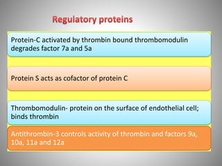 Coagulation pathway | PPTX