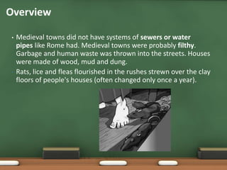 Medieval Garbage Medicine through time - GCSE History | PPTX