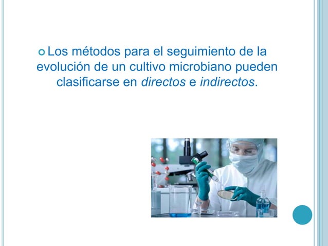 Medicion del crecimiento microbiano