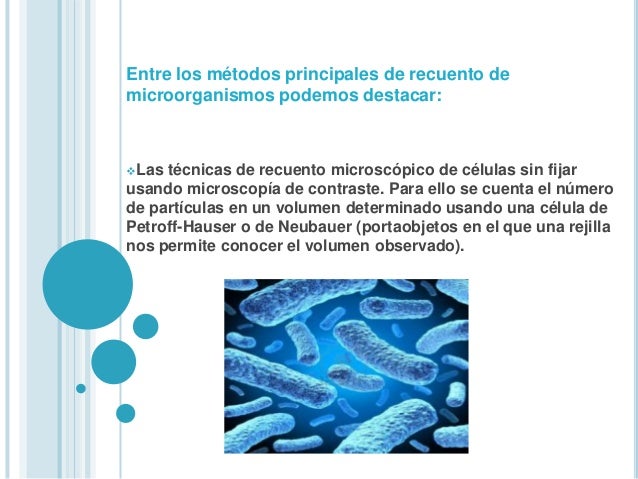 Medicion del crecimiento microbiano