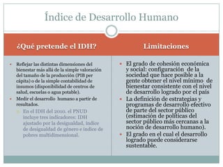 ¿es posible contar con un solo indicador que evalué el bienestar de los países?Introducción I
