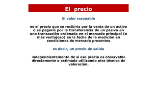 Un Precio Razonable Medicion Valor Razonable Expocisión revisar .pdf