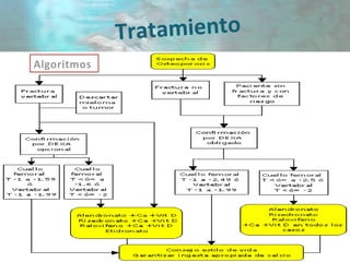 Tratamiento
Algoritmos
 