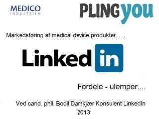 Medicoindustrien linkedin markedsføring medical device