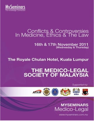 Medico legal conference 2011