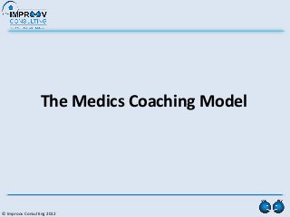 The Medics Coaching Model




© Improov Consulting 2012
 