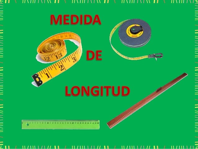 Resultado de imagen de medida de longitud