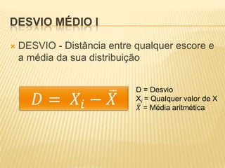 Medidas de dispersão
