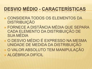 Medidas de dispersão