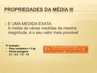 Medidas de posição