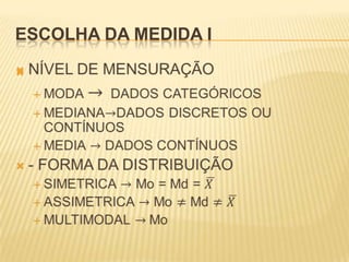 Medidas de posição