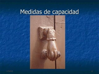 Medidas de capacidad 