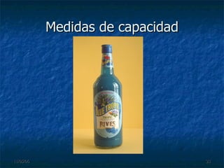 Medidas de capacidad 