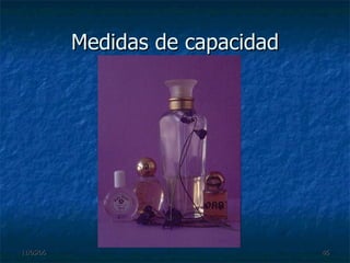 Medidas de capacidad 