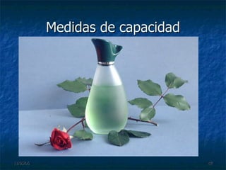 Medidas de capacidad 