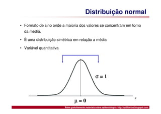 Medidas de Tendência Central e Dispersão