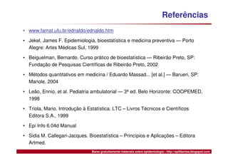 Medidas de Tendência Central e Dispersão