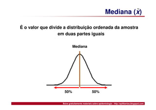 Medidas de Tendência Central e Dispersão