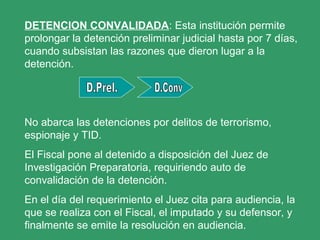 Medidas coercitivas personales en el ncpp henrry | PPT