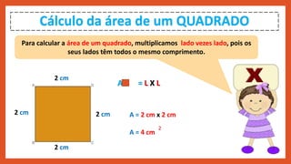 Medidas de comprimento e área - Matemática.ppsx