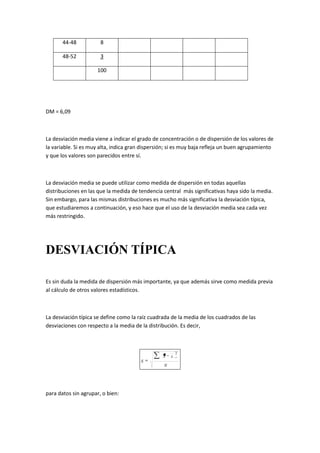 Medidas De DispersióN