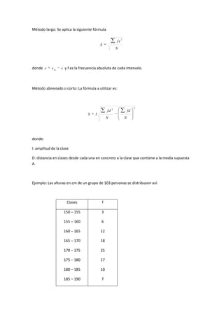Medidas De DispersióN