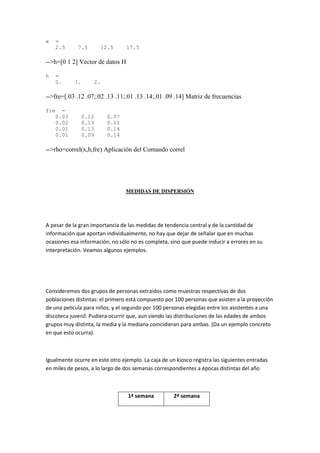 Medidas De DispersióN