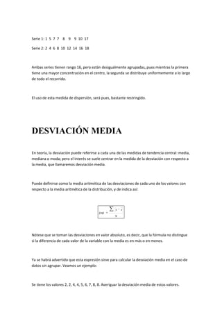 Medidas De DispersióN