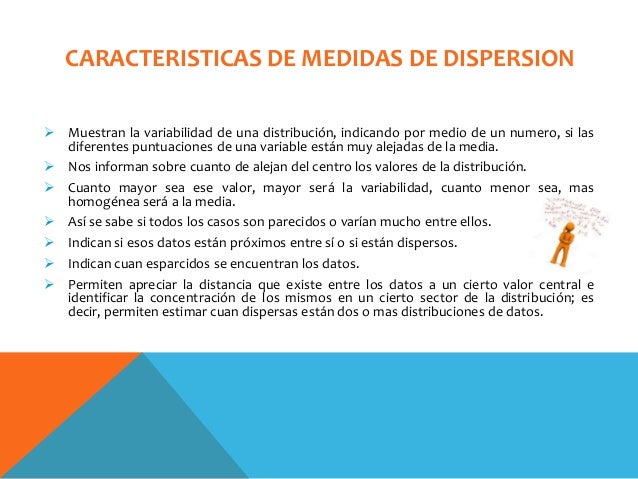 Medidas de dispersion