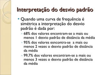 Medidas de dispersão