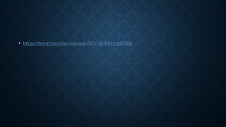 • https://www.youtube.com/watch?v=HA80-ywd4EQ
 