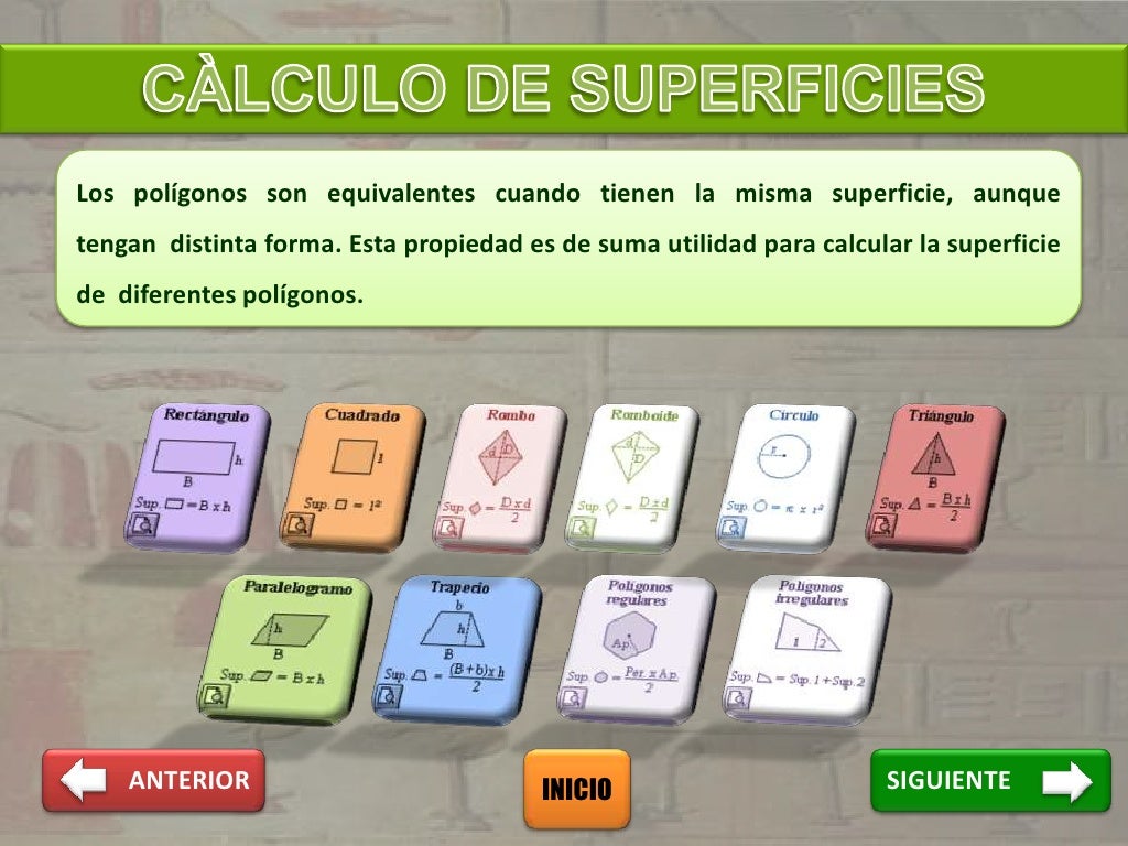 Medidas De Superficie.