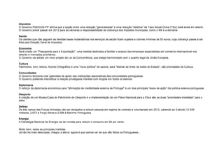 Medidas impostas pela troika