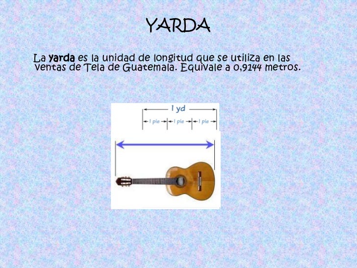 Cuanto Mide Una Yarda En Centimetros