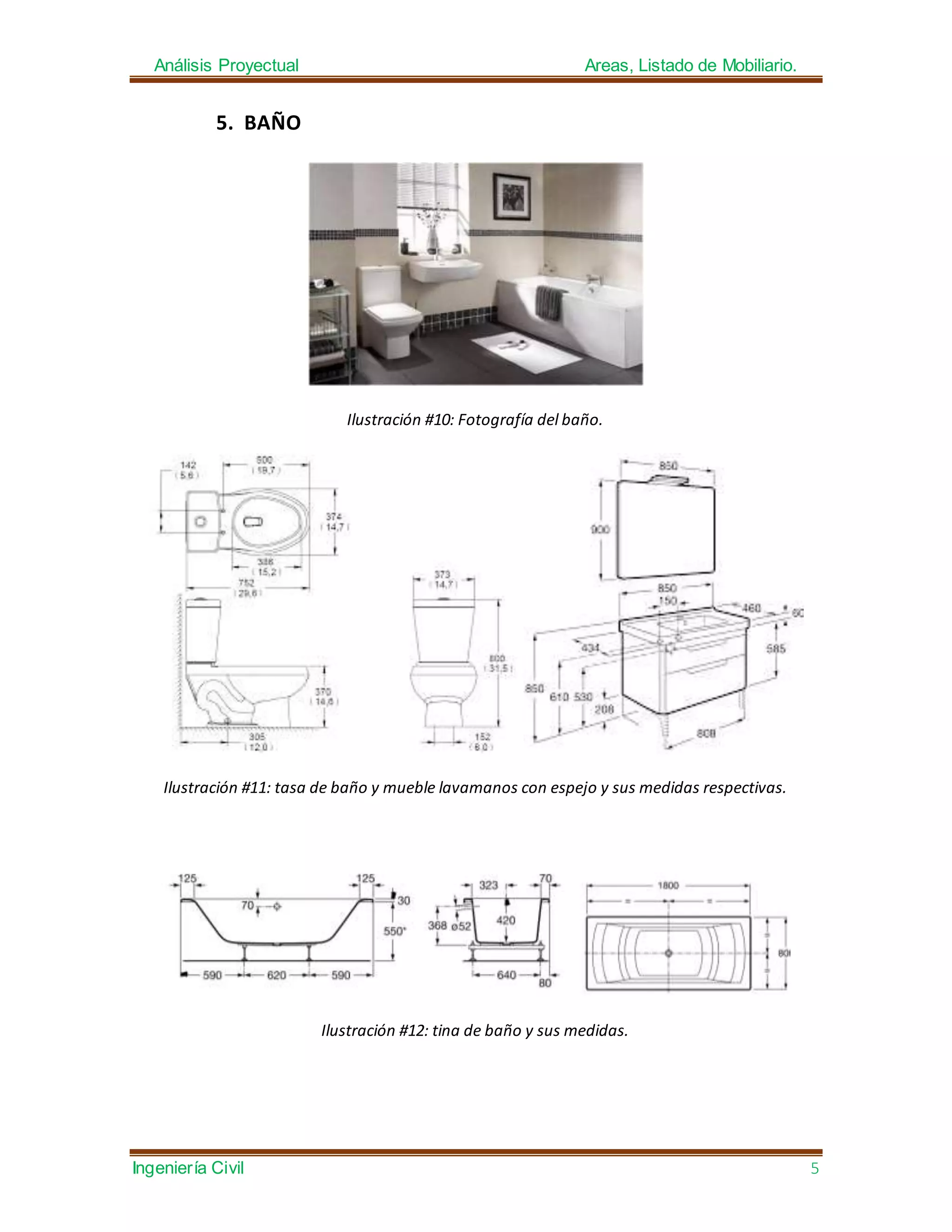Medidas mobiliario | DOCX | Interior Decorating | Home & Garden