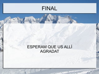 FINAL ESPERAM QUE US ALLÍ AGRADAT 