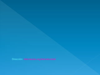 Dirección: internautas.org/testvelocidad
 