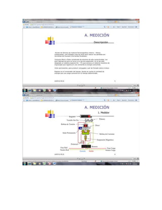 Medidores diseño interno