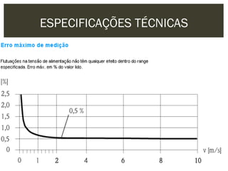 ESPECIFICAÇÕES TÉCNICAS
 